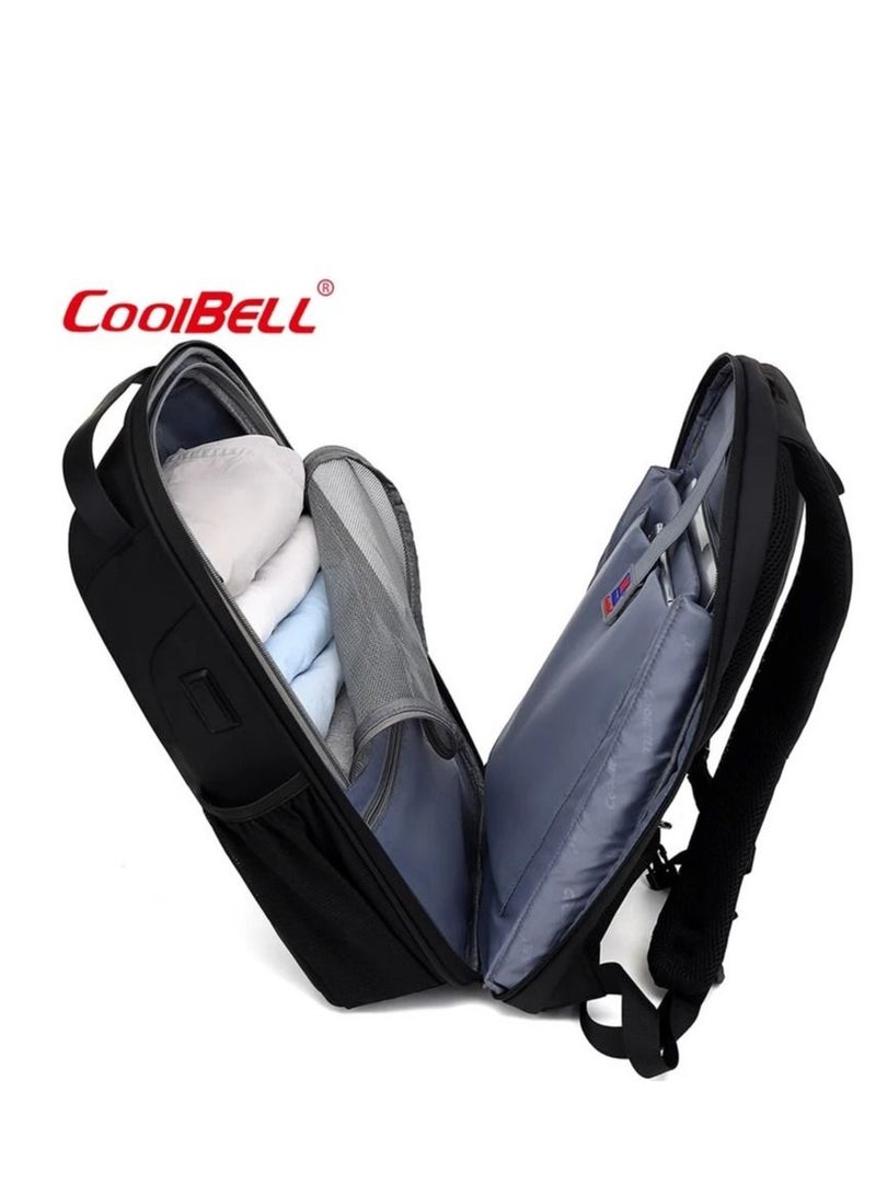 كول بيل حقيبة لابتوب محمولة على الظهر من كول بيل تتسع للكثير من الاغراض و الأشياء المهمة - Image 5