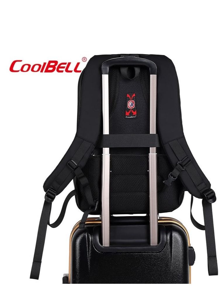 كول بيل حقيبة لابتوب محمولة على الظهر من كول بيل تتسع للكثير من الاغراض و الأشياء المهمة - Image 3