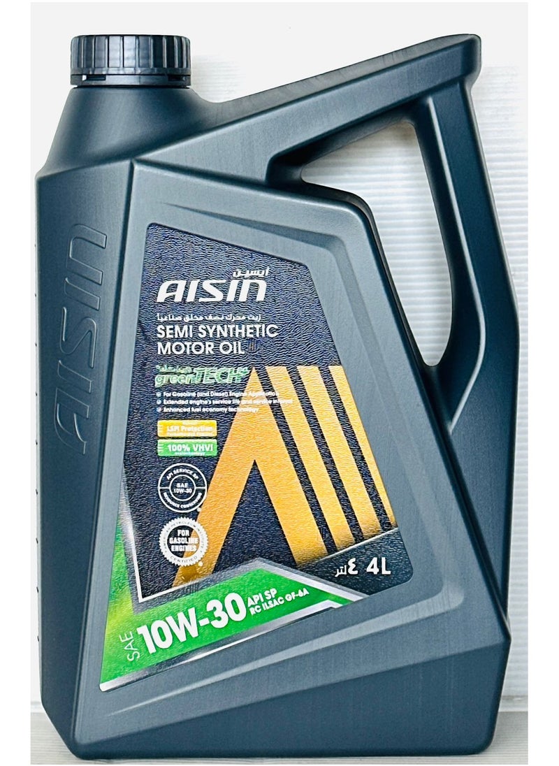 AISIN 10W-30 Semi Synthetic Engine Oil 4Ltr  - Image 2