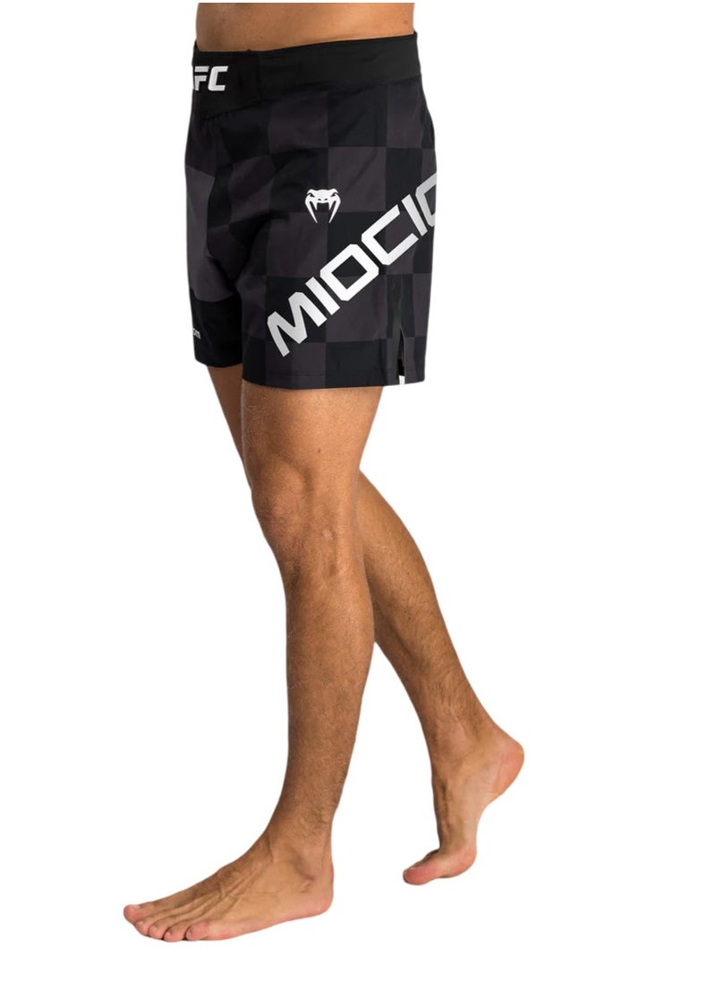 VENUM - UFC UNRIVALED BY VENUM STIPE MIOCIC MENS SHORT FIT FIGHT SHORT BLACK - Image 1