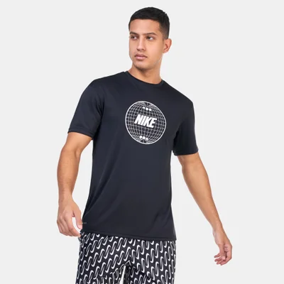 Nike Men's Printed Hydroguard Swimming T-Shirt