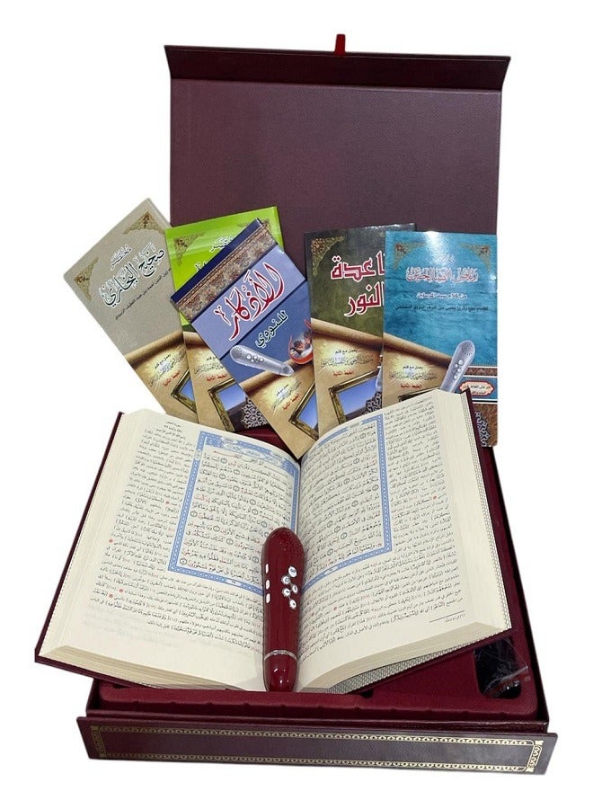 The Holy Quran in the Ottoman script with the reading pen, the Jalalayn interpretation, multiple recitations, and a list of translations of the meanings of the Holy Quran - Image 3