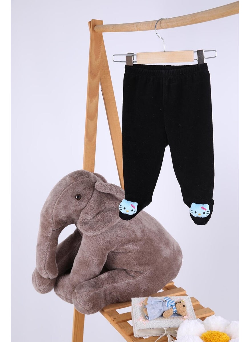 Baby Hola Velvet Toy Girl Boy Baby Kids Trousers Hello Kitty  - Image 1