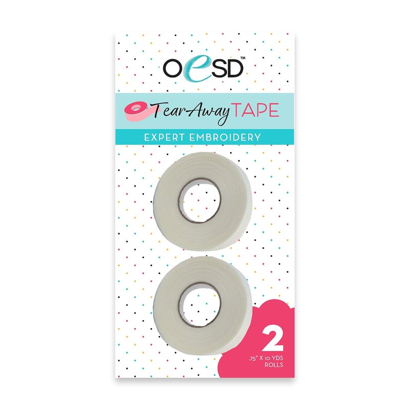 OESD Expert Embroidery Tape Tear Away 2 Pk - Image 1