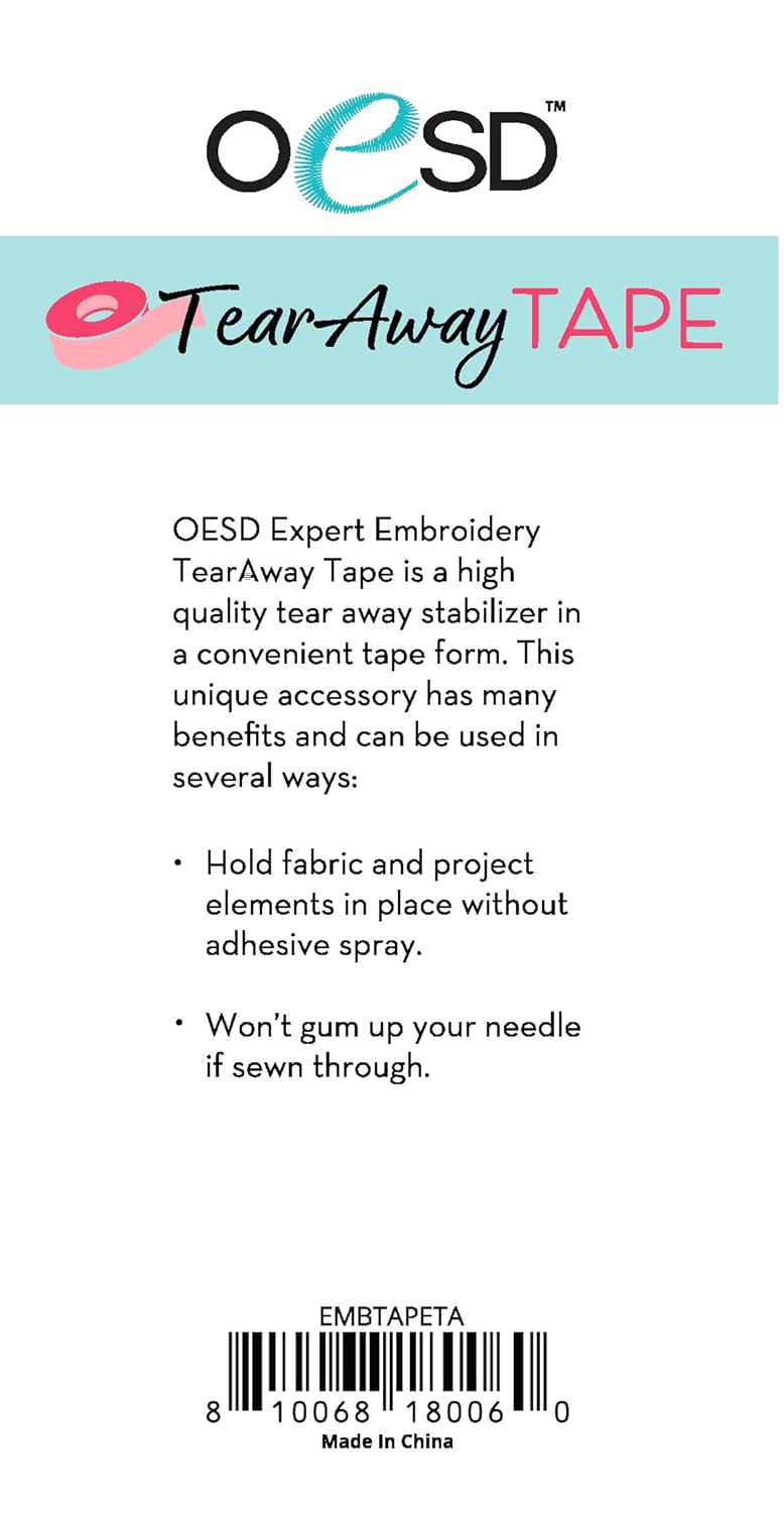 OESD Expert Embroidery Tape Tear Away 2 Pk - Image 2