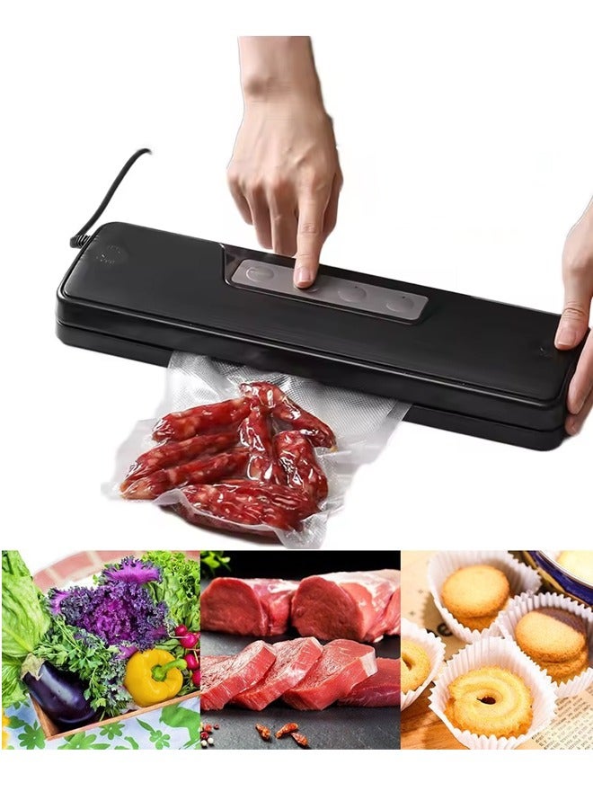 Vacuum Sealer Machine, Automatic Sealer Machine with Dry/Wet Vac&Seal/Seal Only/Spot Pumping Modes, Automatic Heat Sealing for Food Packaging and Freshness Preservation Storage Saver  - Image 1