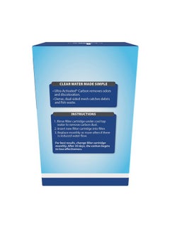 تترا خراطيش فلتر Whisper Bio-Bag لأحواض السمك - جاهزة للاستخدام باللون الأزرق، كبيرة، 3 قطع (عبوة من قطعة واحدة)  - Image 2