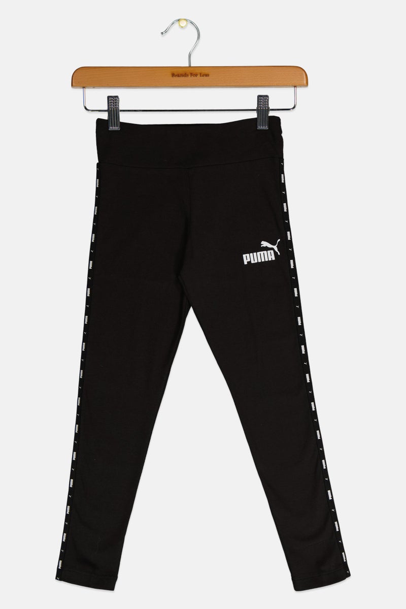 PUMA Kids Girl Sportswear Fit Training Legging, Black  - Image 1