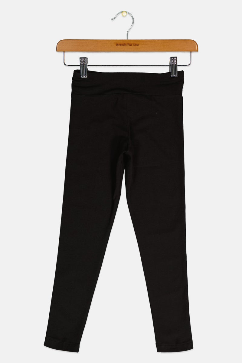PUMA Kids Girl Sportswear Fit Training Legging, Black  - Image 2