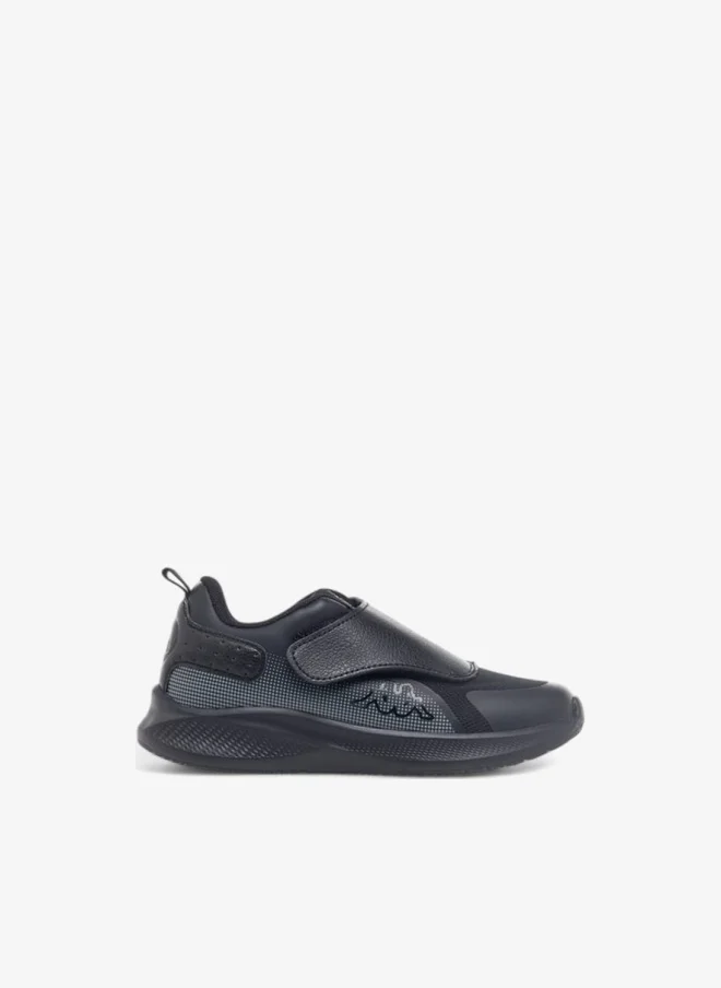 Kappa Boys Mesh Slip-On Sports Shoes With Hook And Loop Closure