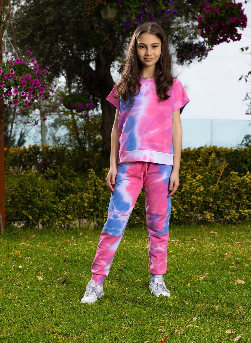 Pear Concept Kids Tie Dye Sweatpants - Image 3