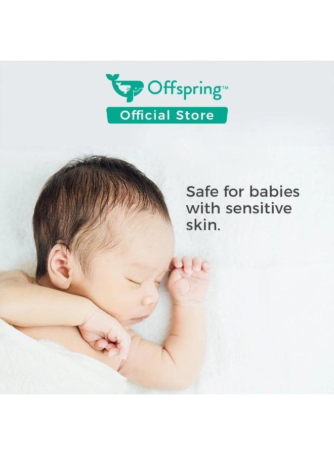 Offspring Organic Gentle Head-To-Toe Wash 500ml Organic Baby Hair & Body Wash with Aloe Vera, Calendula & Chamomile - Image 2