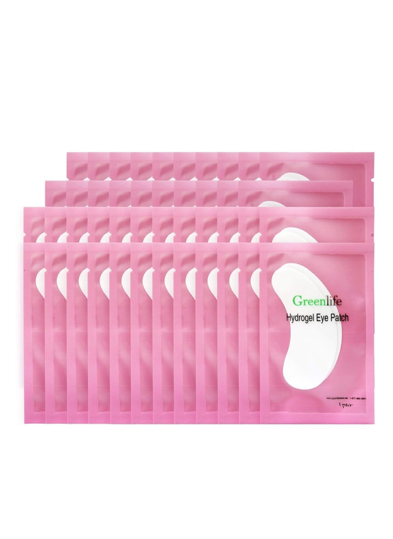 GreenLife GreenLife 300 Pairs Eye Pads, 100% Naturel Eyelash Extension Under Eye Gel Pads patches kit Collagen with Aloe Vera Hydrogel Eye Patches set for Eyelash Extension Supplies Tools (50 150 300 Pairs)  - Image 1
