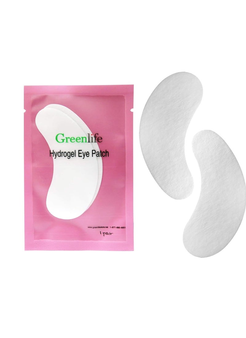 GreenLife GreenLife 300 Pairs Eye Pads, 100% Naturel Eyelash Extension Under Eye Gel Pads patches kit Collagen with Aloe Vera Hydrogel Eye Patches set for Eyelash Extension Supplies Tools (50 150 300 Pairs)  - Image 3