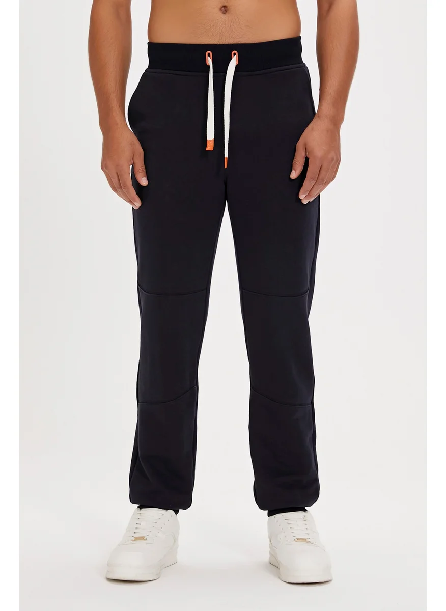 Bad Bear Less Plain Sweatpants Navy Blue Men's Tracksuit Bottoms