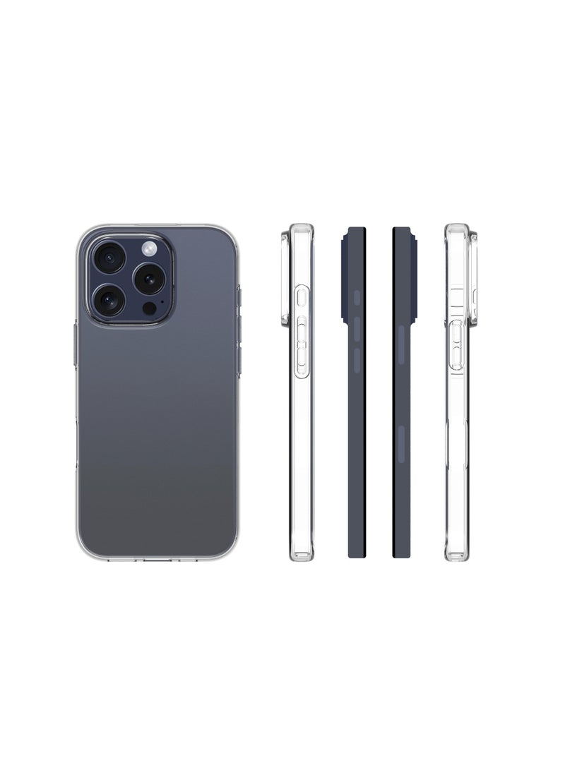 Raxoom Protective Case for iPhone 16 pro Clear (Transparent)  - Image 1