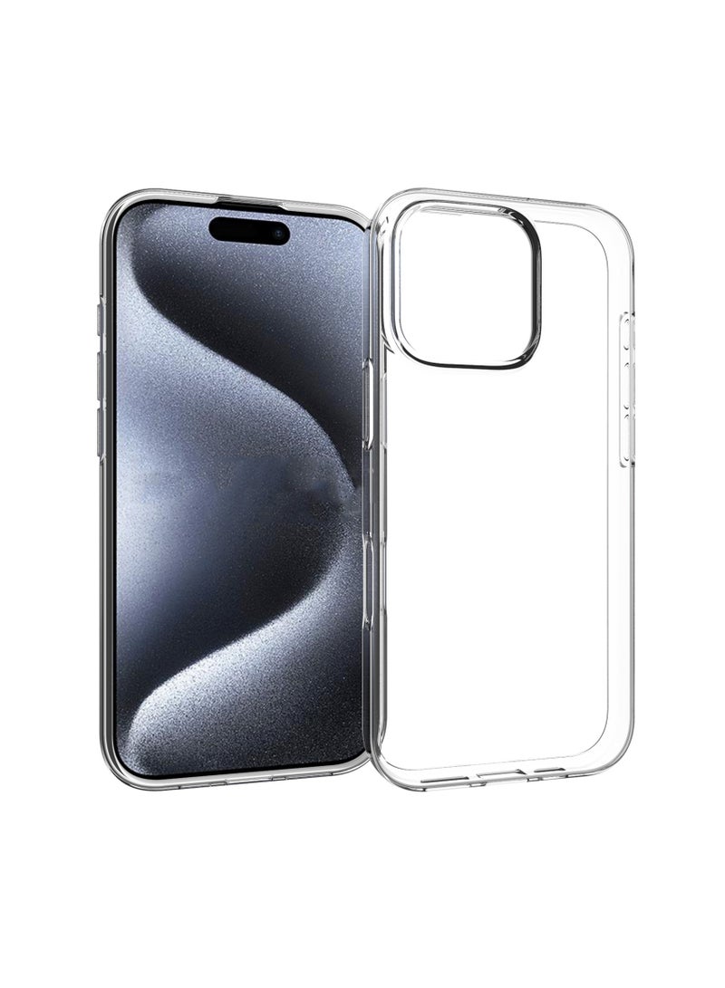 Raxoom Protective Case for iPhone 16 pro Clear (Transparent)  - Image 2