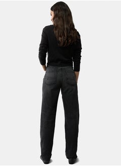 American Eagle AE Strigid Super High-Waisted Baggy Straight Jean  - Image 2