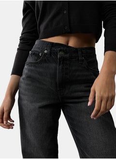 American Eagle AE Strigid Super High-Waisted Baggy Straight Jean  - Image 3