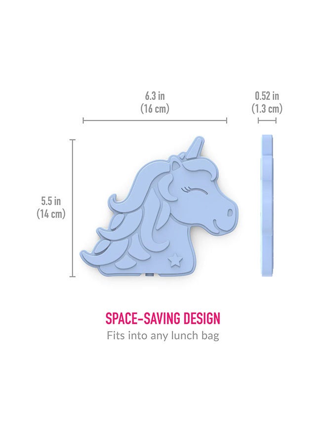 Bentgo عبوة من 4 قطع ثلج قابلة لإعادة الاستخدام من باديز - يونيكورن - Image 5