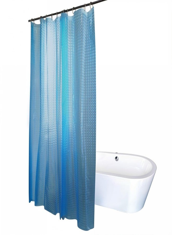 Riverbyland ستائر دش شفافة زرقاء من ريفر باي لاند 72" × 72" - Image 3