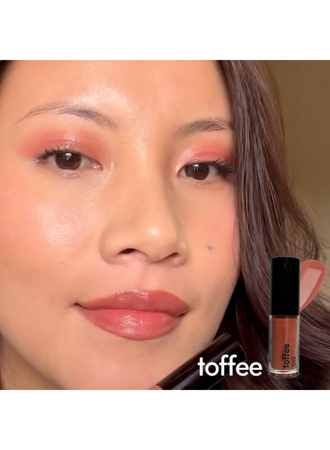 روبيز أورجانيك ملمع شفاه صغير الحجم للنساء والفتيات، لجميع ألوان البشرة - مرطب، يدوم طويلاً، تركيبة غير لزجة وغير مجففة، ملمس لامع، مكياج شفاه طبيعي، خالٍ من البارابين - تافي، 3 مل - Image 4