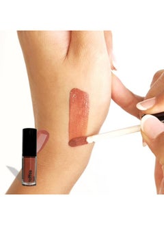 Ruby's Organics Mini Lip Oil Gloss For Women & Girls, All Skin Tones- Moisturizing, Long Lasting, Non Sticky & Non Drying Formula, Glossy Texture, Natural Lip Makeup, Paraben Free - Toffee, 3 Ml  - Image 3