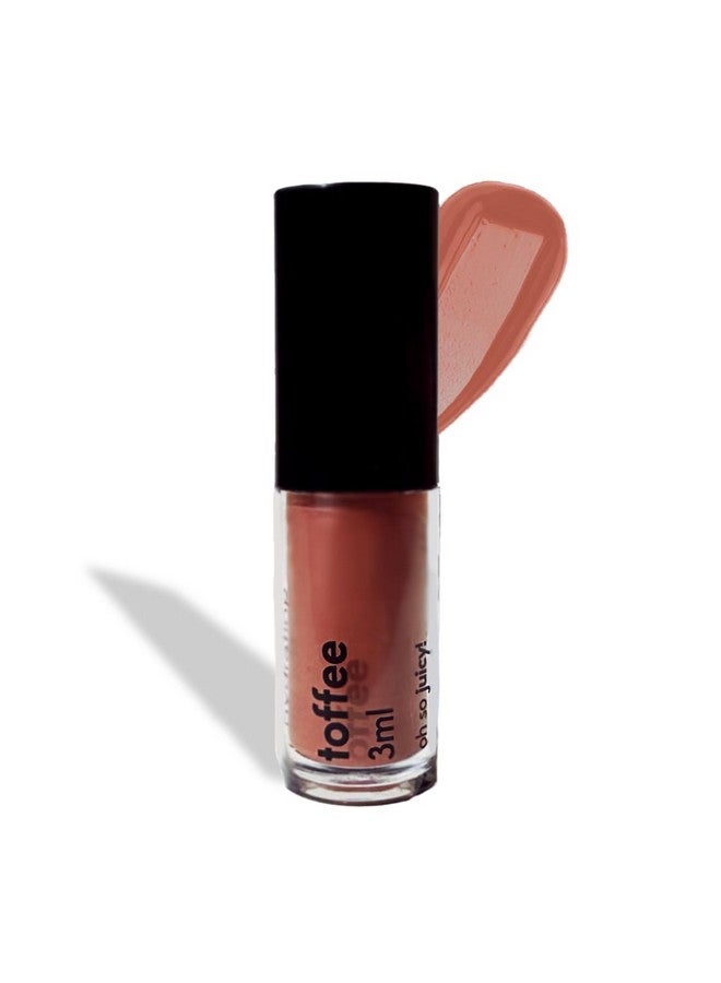 روبيز أورجانيك ملمع شفاه صغير الحجم للنساء والفتيات، لجميع ألوان البشرة - مرطب، يدوم طويلاً، تركيبة غير لزجة وغير مجففة، ملمس لامع، مكياج شفاه طبيعي، خالٍ من البارابين - تافي، 3 مل - Image 1