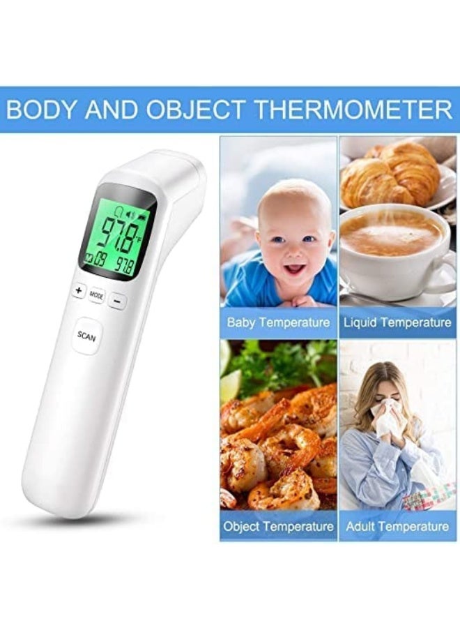Sausiry Touchless Infrared Thermometer - Smart Digital Screen, Fast Reading Detection, Non Contact for Baby, Kids  Adults  - Image 3