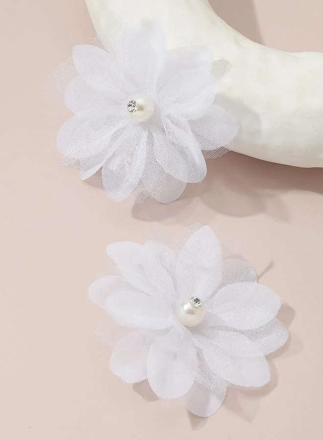 تايك تو Set of 2 - Flower Hair Clips
