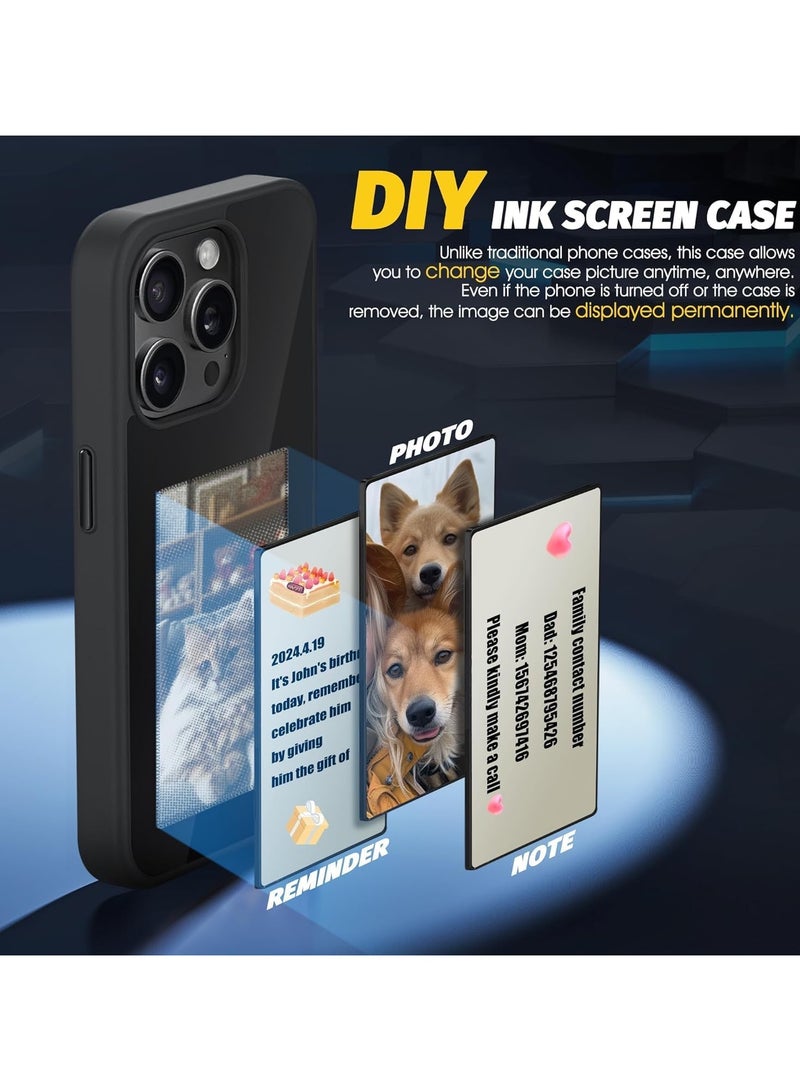 BINZAYED Smart NFC Phone Case E-ink, Black - Image 4