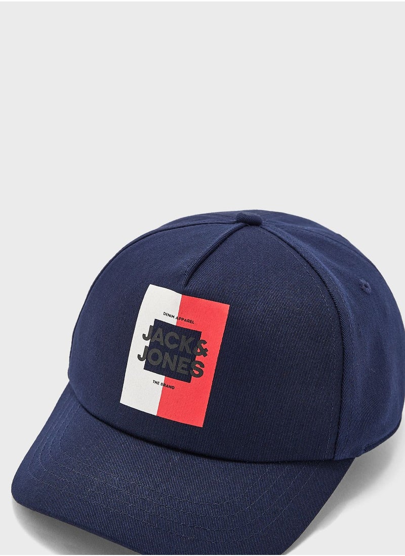 Jack & Jones Junior - Youth Logo Curved Peak Cap - Image 1