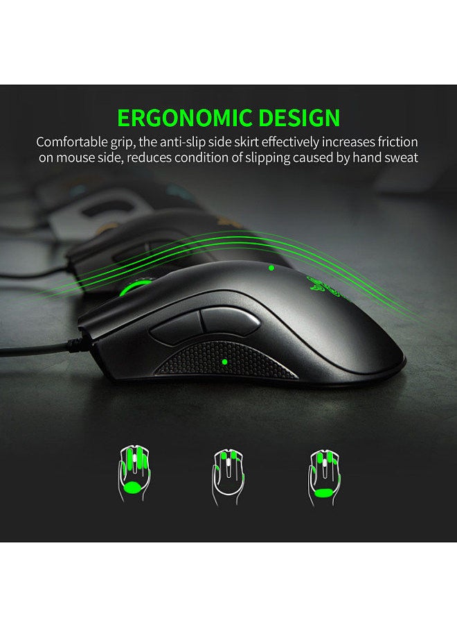 RAZER - Cross-border explosion gaming mouse Viper Standard Edition wired gaming mechanical mouse suitable for the new Viper Standard Edition - Black - Image 1