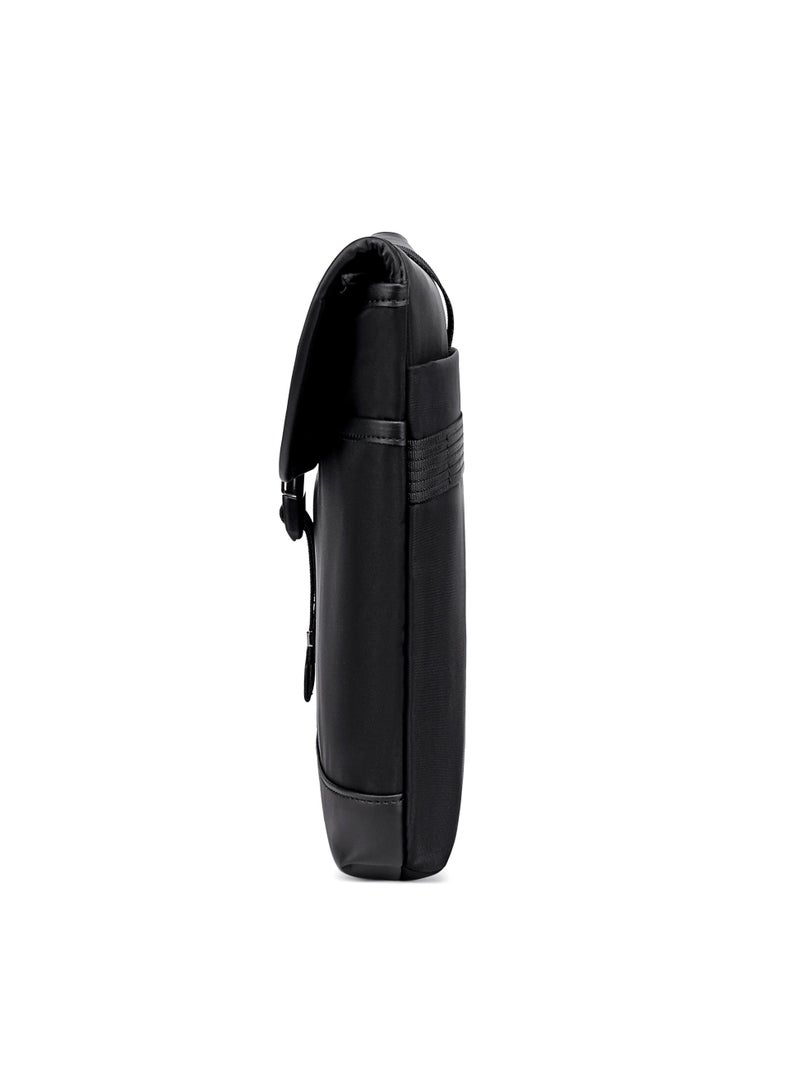 ARCTIC HUNTER Durable Laptop Sleeve Water Resistant Anti-theft Messager Bag 15.5-inch Laptop Bag for Men and Women for Office/Travel/School/College, GWB00820 - Black - Image 5