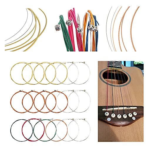 NERECNDENS 66PCS Guitar Accessories Kit, Acoustic Changing Tool, Including Guitar Acoustic Strings, Picks, Capo, String Winder&Cutter, Tuner, Bones, for Players and Beginners - Image 4