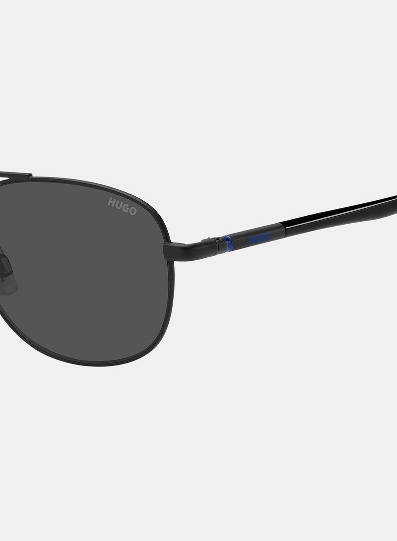 HUGO Men Aviator Sunglasses 56 HG 1375/S - Image 4