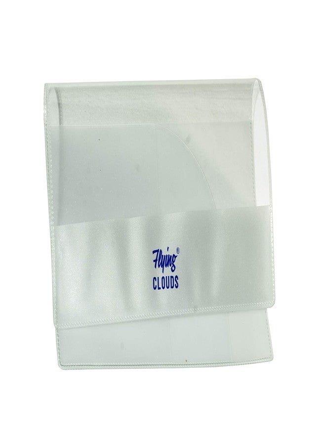 flying CLOUDS Transparent Waterproof Passport Cover Holder (Pack of 3) | PVC Travel Passport Case with Card Slots | Fits Standard Indian Passport | Unisex Travel Accessory - Image 2