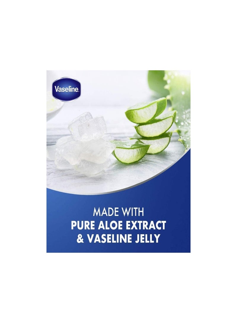 Vaseline Intensive Care Body Lotion For Dry Skin Aloe Soothe 400ml - Image 3