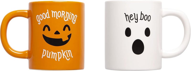 Pearhead Happy Fall Yall Mug Autumn Coffee Mug Home Deor Accessories Orange 15oz Fall Kitchen Decorations Holiday Tea or Coffee Mug - Image 1