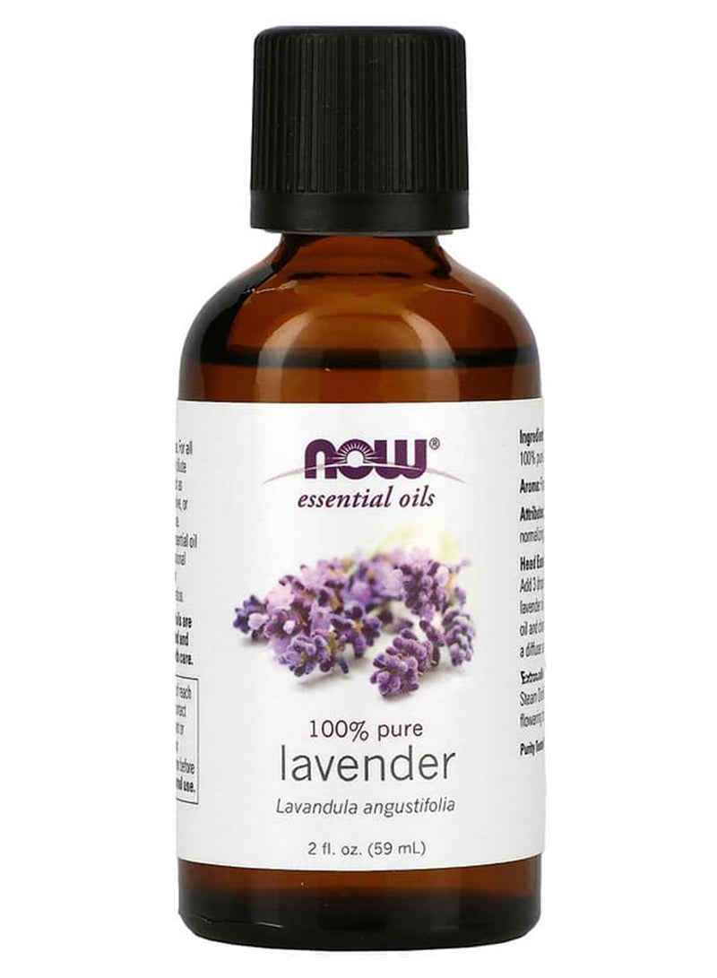 Now Foods Lavender Essential Oil 59ml - Image 1