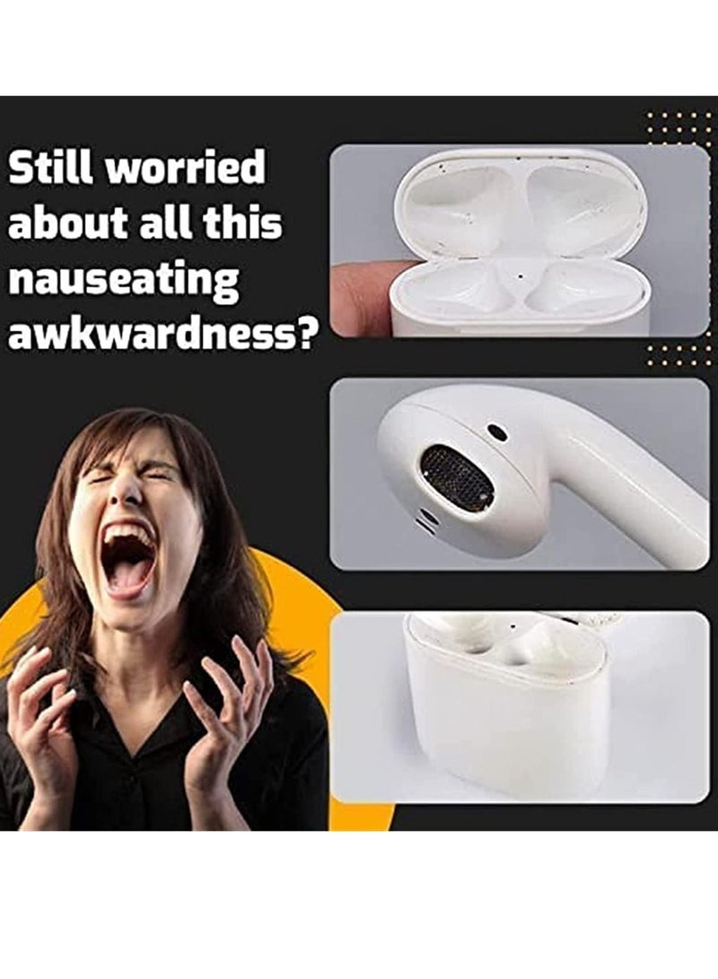 Earbuds Cleaning Pen,Earphone Brush,Bluetooth Earbuds Cleaning Pen Cleaning Brush Kit,Multifunction Durable Cleaning Pen Kit Clean Brush,In Ear Headphone Cleaning Tool - Image 3