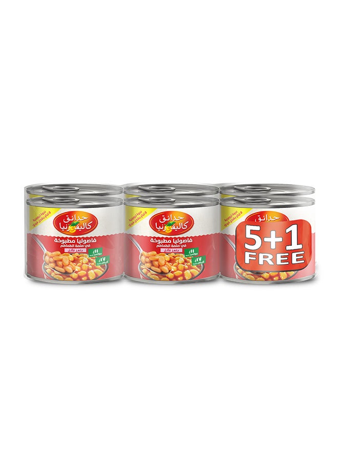 California Garden Baked Beans In Tomato Sauce 6 x 220g  - Image 2