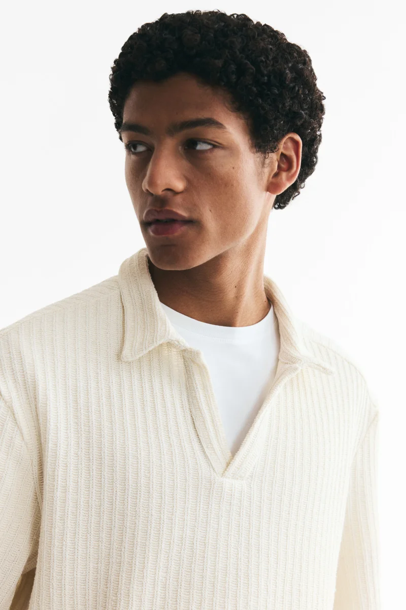H&M  Relaxed Fit Polo shirt for Men | Best Price UAE