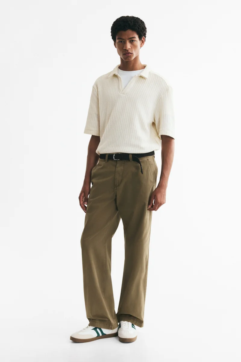 H&M  Relaxed Fit Polo shirt for Men | Best Price UAE