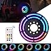Xprite Xprite RF Dancing RGB Spare Tire Brake Light, Dual Ring 3rd LED Rear Wheel Lights Third Tail Lamp for 2007-2018 Jeep - Image 2