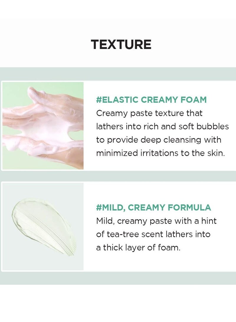 SKIN1004 Madagascar Centella Tea-Trica BHA Foam 4.22 fl.oz, 125ml, Professional Cleansing Care and Relief to Acne-Prone Skin Green - Image 2