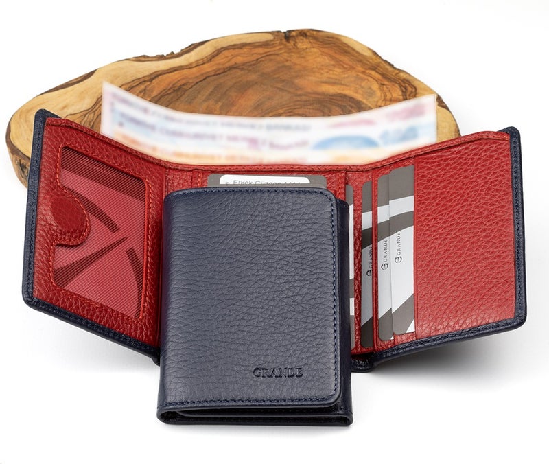 Grande 1414 Genuine Leather Magnetic Men's Wallet  - Image 2