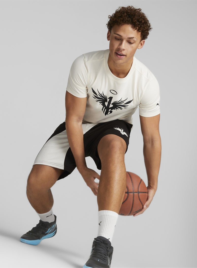 PUMA MELO Mens Flare Shorts  - Image 3