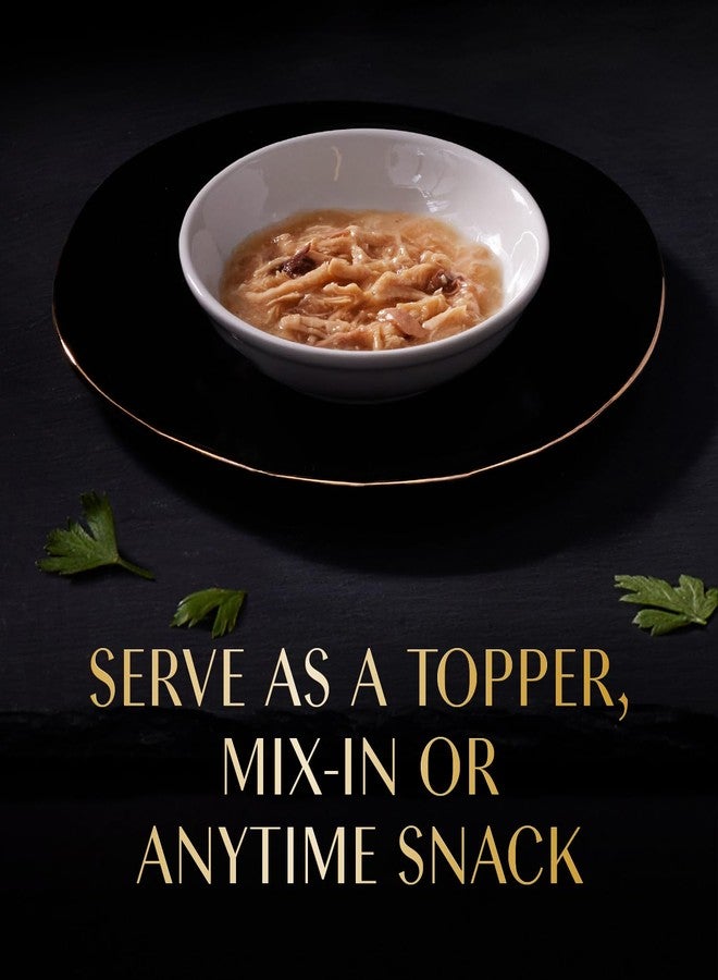 شيبا سيلكشنز، شرائح فيليه في مرق، وجبة رطبة للقطط البالغة، مكمل غذائي بنكهة الدجاج والروبيان، 1.3 أونصة، 12 عبوة - Image 4