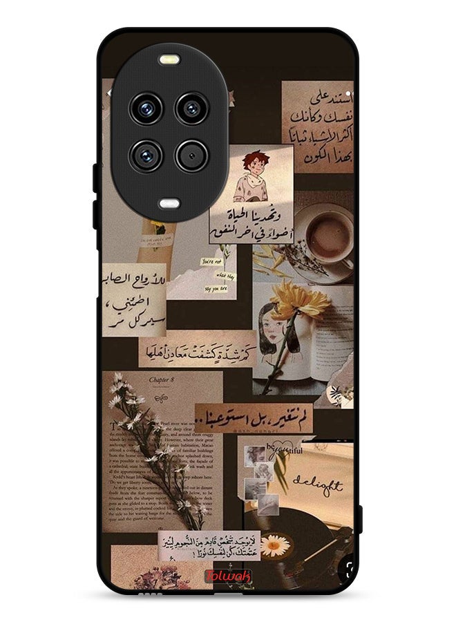 Tolwak Huawei nova 14 5G Protective Case Cover Arabic Quotes Vintage